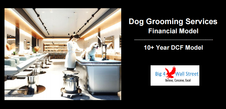 Dog Grooming Services Financial Model (10+ Yrs DCF and Valuation)