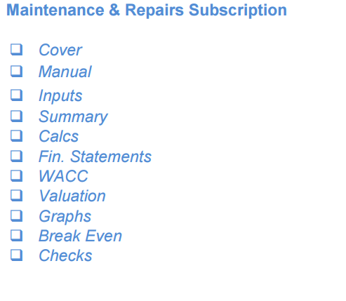 Home Maintenance and Repair Subscription Model (10+ Years DCF & Valuation)