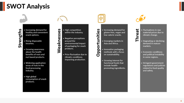 Nuts & Snacks Financial Model & Presentation