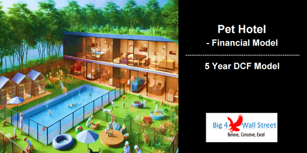 Pet Hotel 5-Year Financial & DCF Model