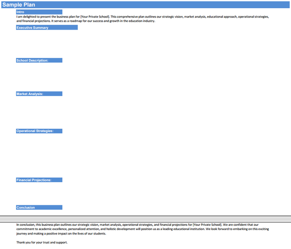 Private School Financial Model - 10+ Year DCF & Valuation