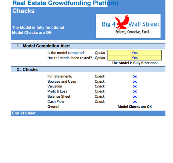 Real Estate Crowdfunding Platform Financial Model (10+ Years DCF & Valuation)