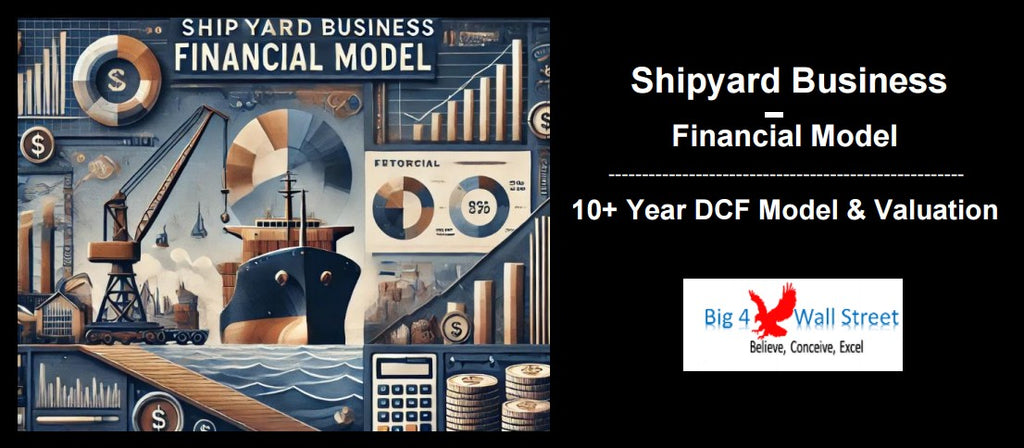 Shipyard Business Financial Model (10+ Yrs. DCF and Valuation)