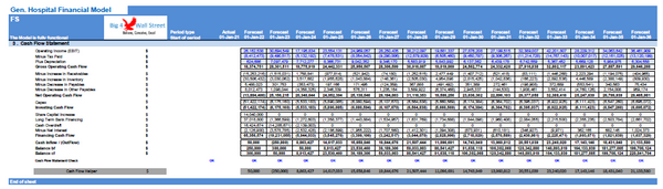 General Hospital Financial Model