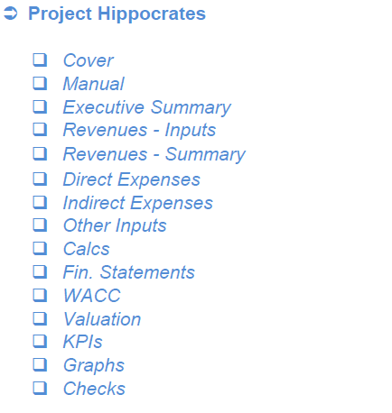 General Hospital Financial Model