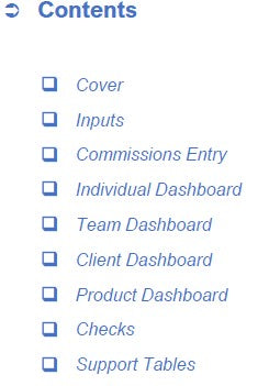 Sales Commissions Dashboard