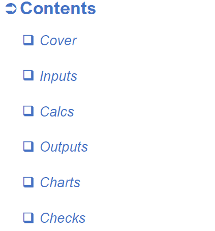 Distribution Model in Excel