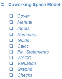 Co-Working Space Financial Model