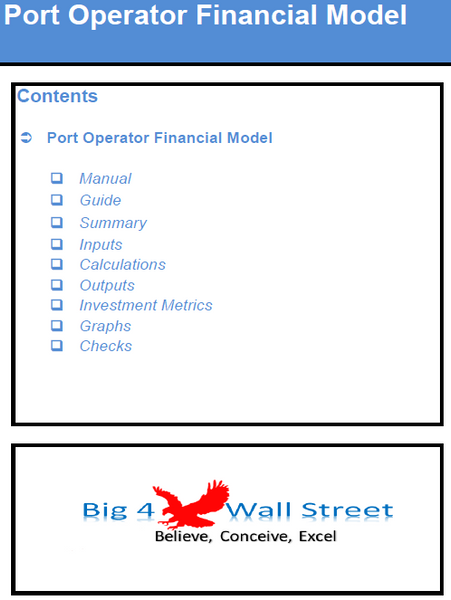 Port Operator Financial Model