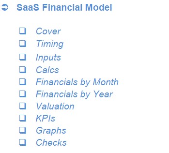 SaaS Financial Model