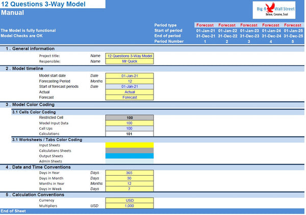 12 Questions 3-Way Model