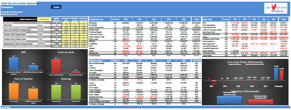 Care Center Financial Model