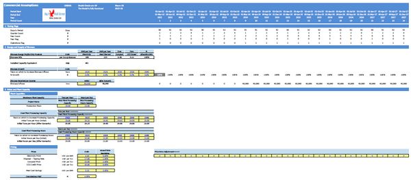 Waste to Energy / Biogas Project Finance Model
