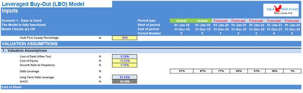 Leveraged Buyout (LBO) Model
