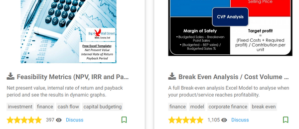 Financial Modeling Services (per Hour)