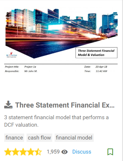 Financial Modeling Services (per Hour)