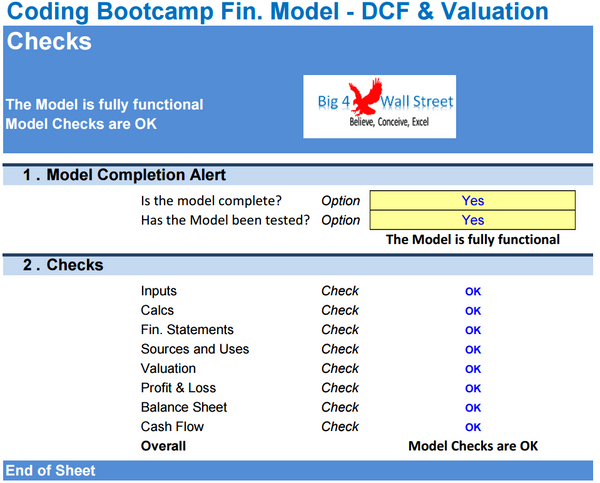 Coding Bootcamp Financial Model - 10+ Year DCF & Valuation