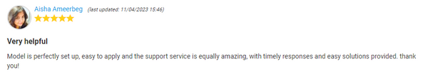 Financial Modeling Services (per Hour)