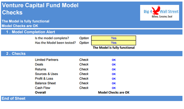 10+Yrs Venture Capital Fund Model