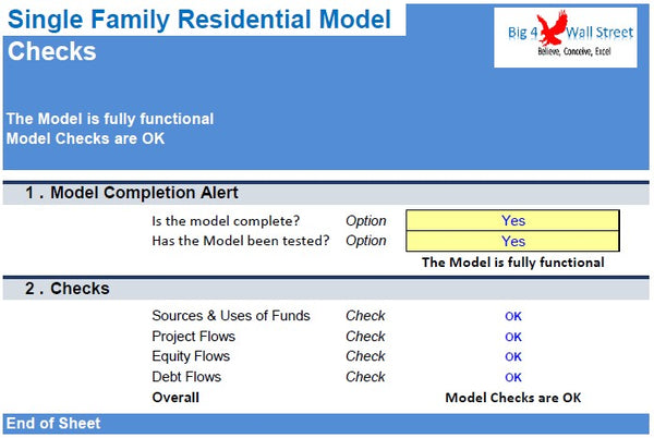 Single Family Residential Model
