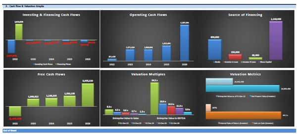 eCommerce Website Financial Model