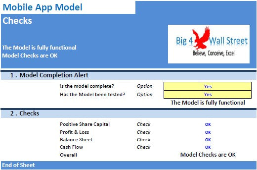 Mobile App Financial Model