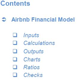 Airbnb Financial Model