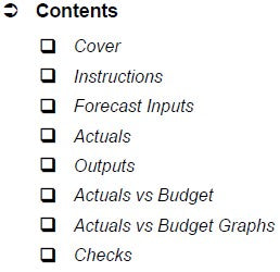 Cash Budget Model