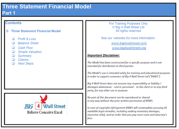 Financial Model & Valuation
