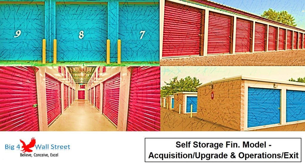 Self Storage Financial Model (Buy Upgrade Operate Exit)