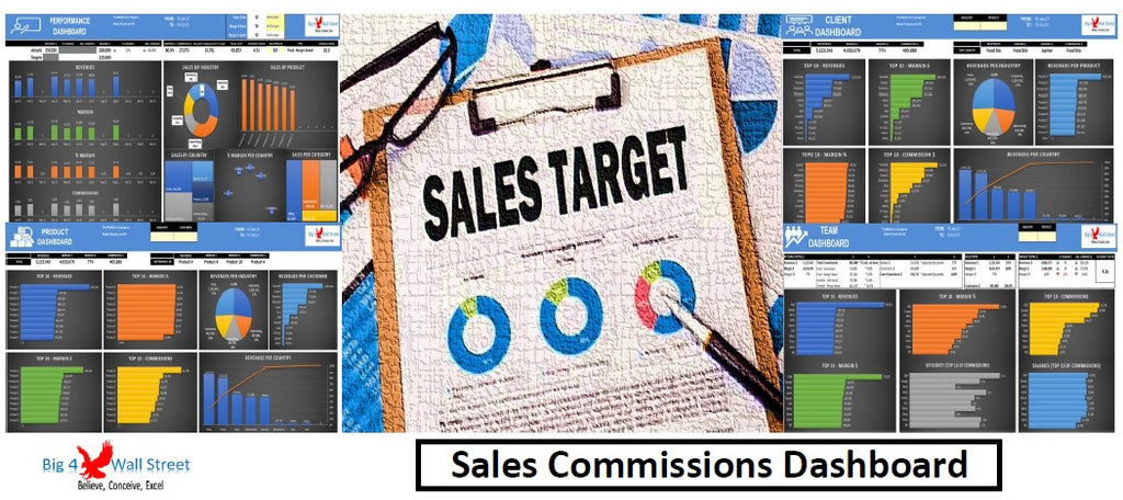 Sales Commissions Dashboard