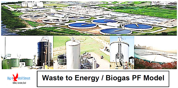 Waste to Energy / Biogas Project Finance Model