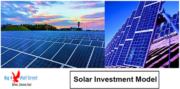 Investment in an Operating Solar (PV) Power Plant