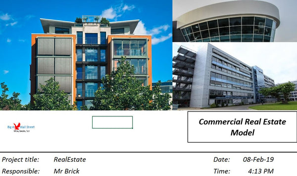 Commercial Real Estate Excel Model Template
