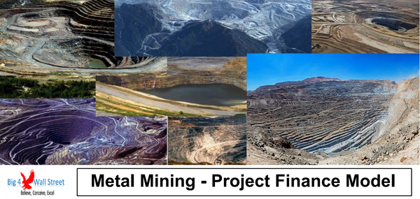 Metal Mining Project Finance Model