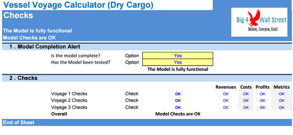 Vessel Voyage Calculator (Dry Cargo)